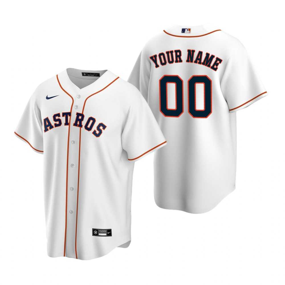 Houston Astros Customized Nike White Stitched MLB Cool Base Home Jersey,We sell and wholesale Houston Astros Customized Nike White Stitched MLB Cool Base Home Jersey on line form chian!